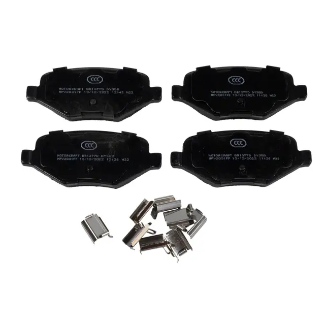 BR1377D - Brakes: Motorcraft™ Disc Brake Pad Set for Ford: Edge | Lincoln: MKX Image