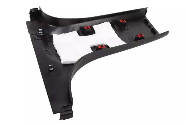 Jet Black Passenger Side Center Pillar Lower Trim Panel - GM (84072150)