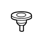 6L2Z17B050A - Body: Hold Down Clamp Bolt for Ford: Explorer Sport Trac Image