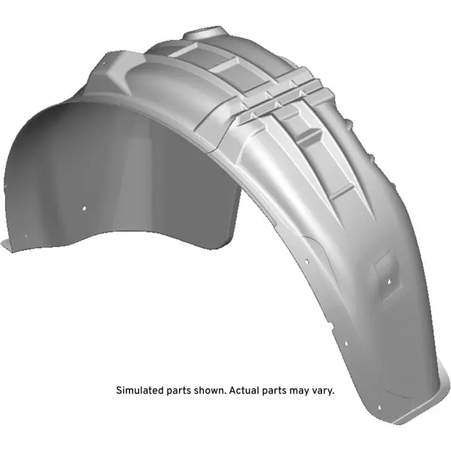 84557832 - : Rear Driver Side Wheelhouse Liner for Cadillac: XT4 Image