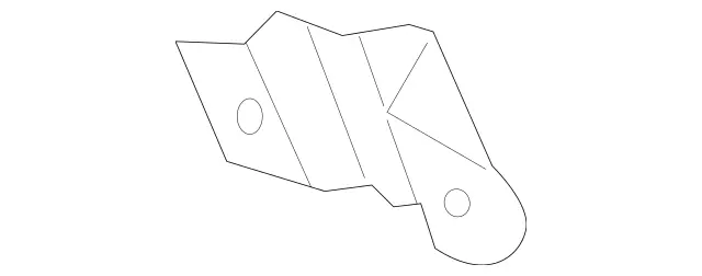 2087250031 - Body: Slide Bracket for Mercedes-Benz Image