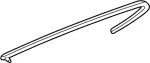 822822Y000 - : Window Molding for Infiniti Image