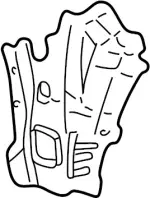 67600AR200 - Body: Lower Side Panel for Infiniti Image