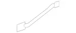 2056983700 - Trim and Lining: Mounting Rail for Mercedes-Benz Image