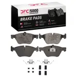 1552106101 - : DFC 5000 Advanced Pads - Low-Metallic and Hardware Kit for DYNAMIC FRICTION Image