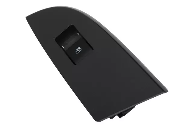 Dark Argent Silver Hi-Gloss Rear Driver Side Door Armrest Switch Bezel - GM (20837683)