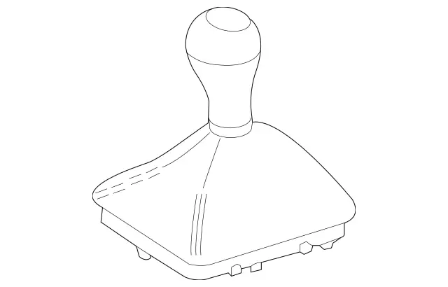 17226729109E38 - : Gearshift-Lever Knob for Mercedes-Benz Image