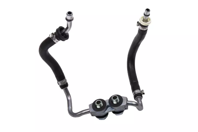 Passenger Side Turbocharger Coolant Feed and Return Pipe - GM (12653087)