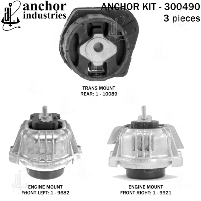 300490 - : Anchor Engine Mount Kit for Anchor Image