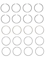R40054030 - : Engine Piston Ring Set for Enginetech Image
