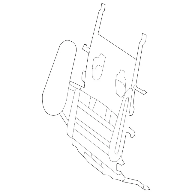 9107900 - Driver Seat: Insert, Adjustable for Mercedes-Benz: CLS400, CLS550, CLS63 AMG, CLS63 AMG S, E250, E350, E400, E550, E63 AMG, E63 AMG S, G55 AMG, G550, G550 4x4, G63 AMG, G65 AMG Image image