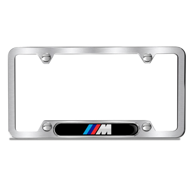 82122456422 - Exterior: License Plate Frame, M Logo for BMW Image