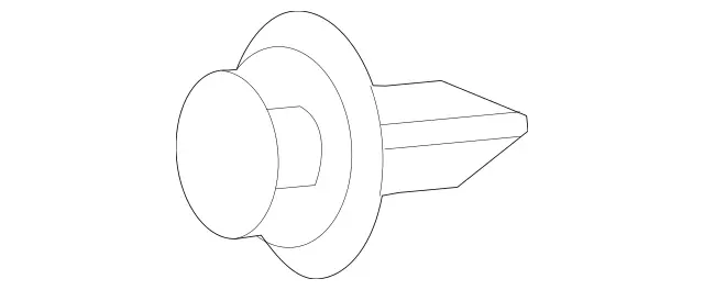 19917198 - Rear-End Door: Cover Clip for Mercedes-Benz: E53 AMG, E63 AMG S Image image