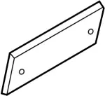 87324AR603 - : Front Trim for Infiniti Image