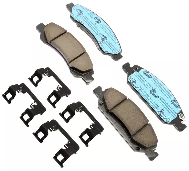 19428179 - : Ceramic Front Disc Brake Pad Kit With Clips for GM Image