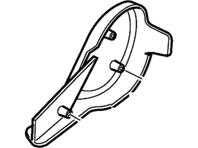 3C2Z1562769EAA - Body: Inner Cover for Ford: E-350 Super Duty, E-450 Super Duty Image