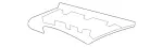 2216904325 - Covering and Lining: Trim, C-Pillar for Mercedes-Benz Image