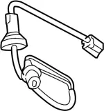 26546CG000 - Electrical: Socket &amp; Wire for INFINITI: FX35, FX45 Image