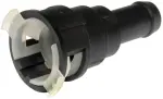 47164 - HVAC: Plastic Heater Hose Connector 3/4 Tube x 5/8 Hose for Dorman Image