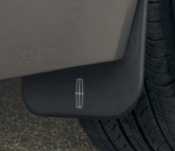6L3Z16A550AA - Body: Splash Guards, Flat - Front for Lincoln: Mark LT Image