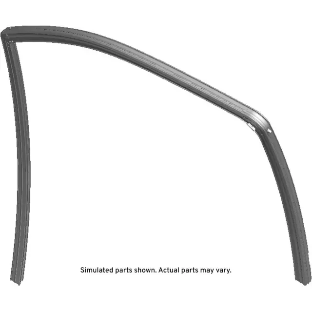 84468407 - : Front Passenger Side Door Window Weatherstrip for GM Image