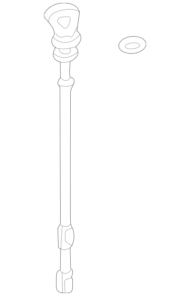 112010037264 - Engine: Dipstick for Mercedes-Benz Image