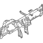 DB5Z7804545A - Body: Reinforced Beam for Ford: Explorer, Police Interceptor Utility Image image