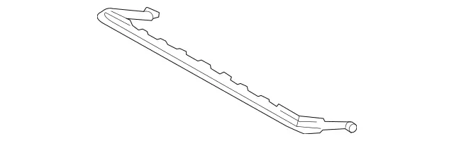 219784017064 - Body: Baffle for Mercedes-Benz Image
