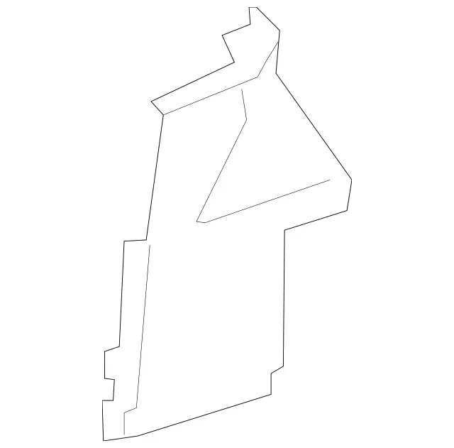 2057550200 - Trunk Lid: Protective Rail for Mercedes-Benz: C43 AMG, C63 AMG, C63 AMG S, CLE300, CLE450, CLE53 AMG, E400, E450, E53 AMG Image image