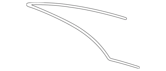 2036700002 - Windows: Frame for Mercedes-Benz: C230, C280, C32 AMG, C350, C55 AMG Image image