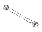 AL3Z4A376E - Front Drive Axle: Drive Shaft for Ford: F-150 Image