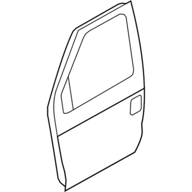 6C2Z1520124D - Body: Door Shell for Ford: E-150, E-150 Econoline, E-150 Econoline Club Wagon, E-250, E-250 Econoline, E-350 Econoline, E-350 Econoline Club Wagon, E-350 Super Duty, E-450 Econoline Super Duty, E-450 Super Duty, Econoline Super Duty Image