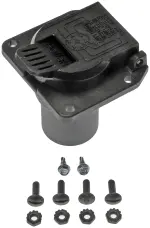 924308 - Electrical, Lighting and Body: Trailer Hitch Electrical Connector Plug for Dorman Image