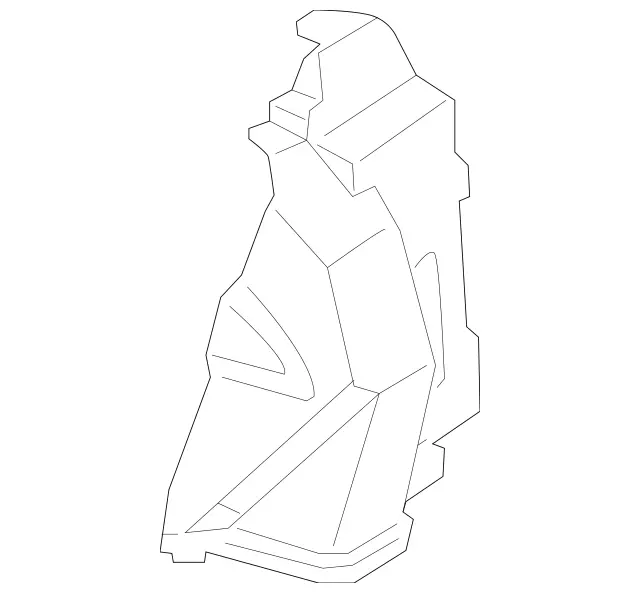 2046890408 - Trim: Cover for Mercedes-Benz: C250, C300, C350, C63 AMG, E550, GLK250, GLK350 Image image