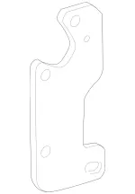 1713231140 - Front Axle: Holder for Mercedes-Benz Image