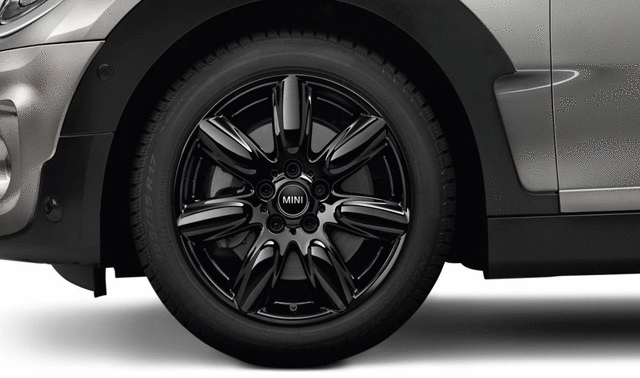 36112409045 - Wheels: 17-Inch Style 528 Black Cold Weather Wheel &amp; for Mini Image