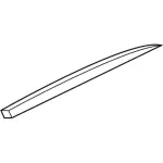 GT4Z5829077AA - Body: Strip Molding for Ford: Edge Image