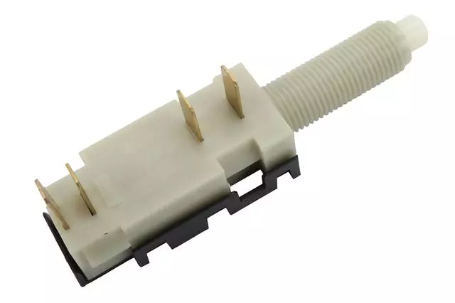 D850A - Electrical: ACDelcoâ„¢ Stoplamp Switch for Buick: Century, Electra, LeSabre, Reatta, Regal, Riviera, Skyhawk, Skylark, Somerset Regal | Cadillac: Cimarron, DeVille, Eldorado, Fleetwood, Seville | Chevrolet: Astro, Beretta, Blazer, C/K Pickup, C1500, C2500, C3500, Camaro, Caprice, Cavalier, Celebrity, Citation II, Corsica, Corvette, El Camino, Impala, K1500 Pickup, K2500 Pickup, K3500 Pickup, K5 Blazer, Monte Carlo, R10, R20, R2500, R30, R3500, S10, S10 Blazer, Suburban C10, Suburban C20, Suburban K10, Suburban K20, Suburban R10, Suburban R1500, Suburban R20, Suburban R2500, Suburban V10, Suburban V1500, Suburban V20, Suburban V2500, V10, V20, V30, V3500 | GMC: C1500 Pickup, C2500 Pickup, C3500 Pickup, Caballero, Jimmy, Jimmy S15, K1500 Pickup, K2500 Pickup, K3500 Pickup, P2500, R1500 Pickup, R2500 Pickup, R3500 Pickup, S15, Safari, Suburban C1500, Suburban C2500, Suburban K1500, Suburban K2500, Suburban R1500, Suburban R2500, V1500, V1500 Suburban, V2500, V2500 Suburban, V3500 | Oldsmobile: 98, Calais, Custom Cruiser, Cutlass Calais, Cutlass Ciera, Cutlass Salon, Cutlass Supreme, Delta 88, Firenza, Omega, Toronado | Pontiac: 6000, Bonneville, Fiero, Firebird, Grand Am, Grand Prix, GTO, J2000 Sunbird, Parisienne, Phoenix, Safari, Sunbird Image