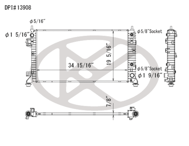 A13908 - : Koyorad Radiator for Koyo Image