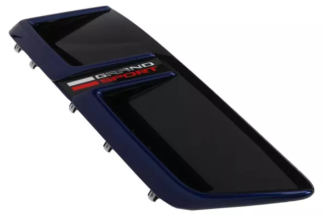 Part# 84013491 Opulent Blue Metallic Driver Side Front Fender Ornamentation Vent - GM (84013491)