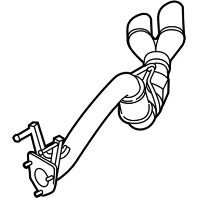 HC3Z5230H - : Muffler for Ford: F-250 Super Duty, F-350 Super Duty, F-450 Super Duty Image