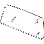 6L5Z1042006A - Body: Back Glass for Ford: Ranger Image