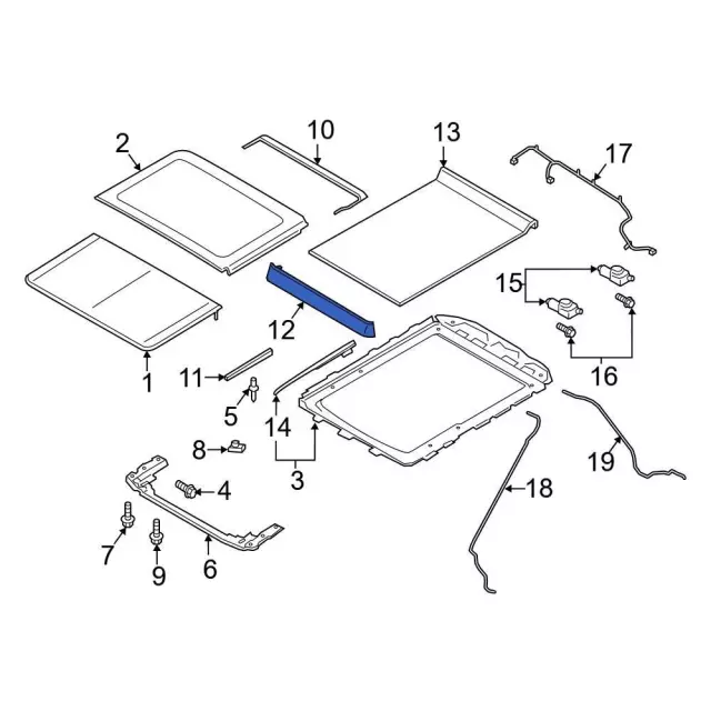 Air Deflector - Ford (FL3Z-16500A26-D)