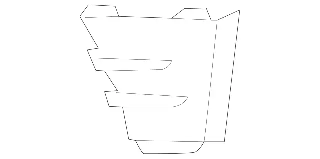 2138858406 - Attachment Parts: Air Duct Segment for Mercedes-Benz: E300, E350, E400, E43 AMG, E450, E53 AMG, E63 AMG S Image image