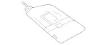 44781001107M94 - : Sun-Visor for Mercedes-Benz Image