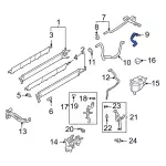 ML3Z8D012B - Cooling System: Connector Hose for Ford: F-150 Image