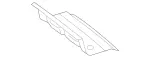 2466510301 - Body: Rear Header for Mercedes-Benz Image
