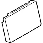 ES7Z14D212C - : Control Module for Ford: Edge, Mustang | Lincoln: MKX Image