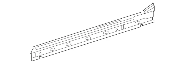 2466301500 - Side Panels: Longitudinal Member for Mercedes-Benz Image