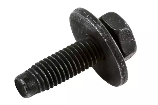 11547952 - : M8x1.25x28 Multi-Purpose Bolt for Cadillac: ESCALADE IQ, XT6 | Chevrolet: Blazer, Silverado 1500, Silverado 1500 LTD, Silverado 2500 HD, Silverado 3500 HD, Silverado EV | GMC: Acadia, Hummer EV Pickup, Hummer EV SUV, Sierra 1500, Sierra 1500 Limited, Sierra 2500 HD, Sierra EV Image